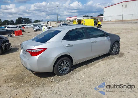 2015 Toyota Corolla L from USA, damaged, VIN 2T1BURHE6FC459405
